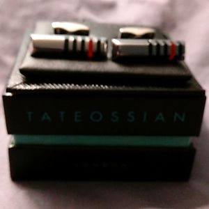 Tateossian Sterling Silver Cufflinks. Brand New